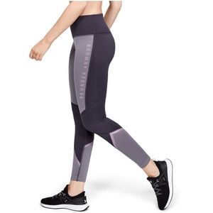 Under Armour Women's Coldgear Armour Graphic Leggings - Small - Purple